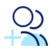 Parter Cap Person Add Complex