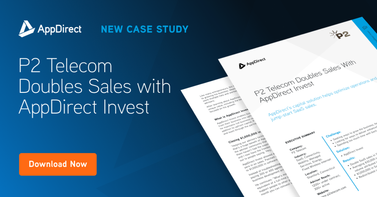 P2 Doubles Sales With AppDirect Invest AppDirect