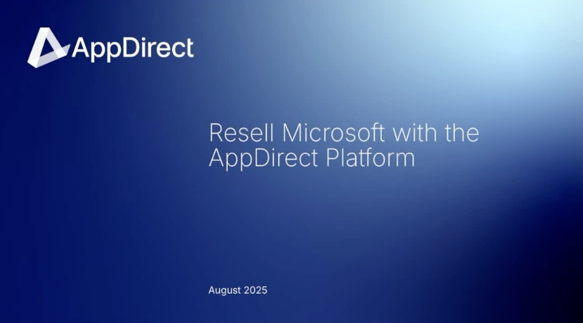 Selling Microsoft with the AppDirect platform